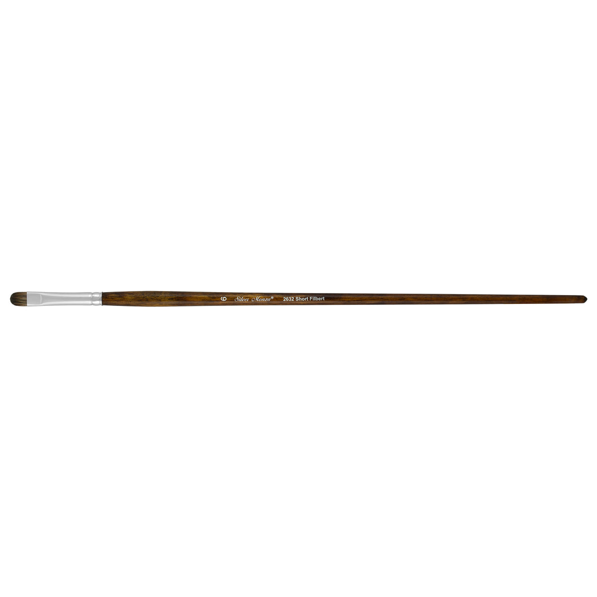 Monza® Short Filbert Paintbrush | Long Handle | 2632