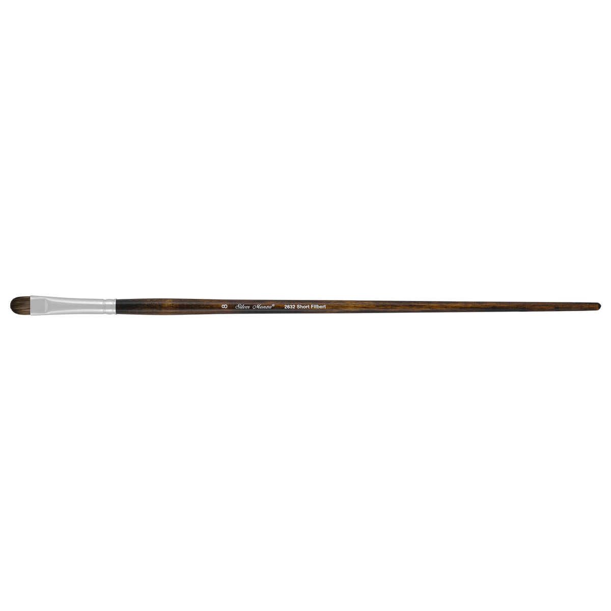 Monza® Short Filbert Paintbrush | Long Handle | 2632