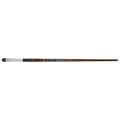 Monza® Short Filbert Paintbrush | Long Handle | 2632