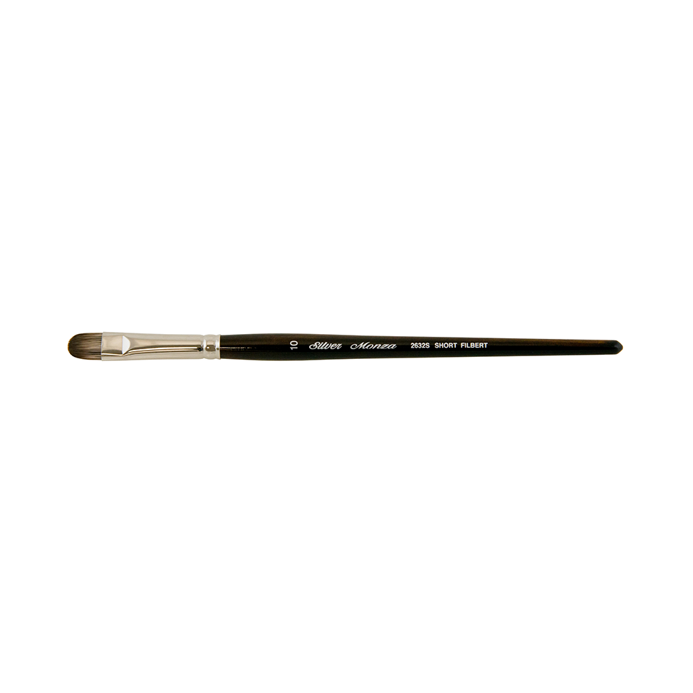 Monza® Short Filbert Paintbrush | Short Handle | 2632S