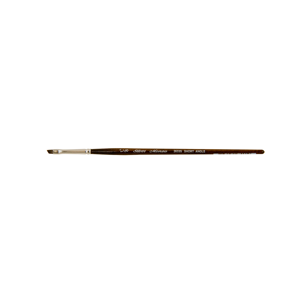 Monza® Short Angle Paintbrush | Short Handle | 2633S