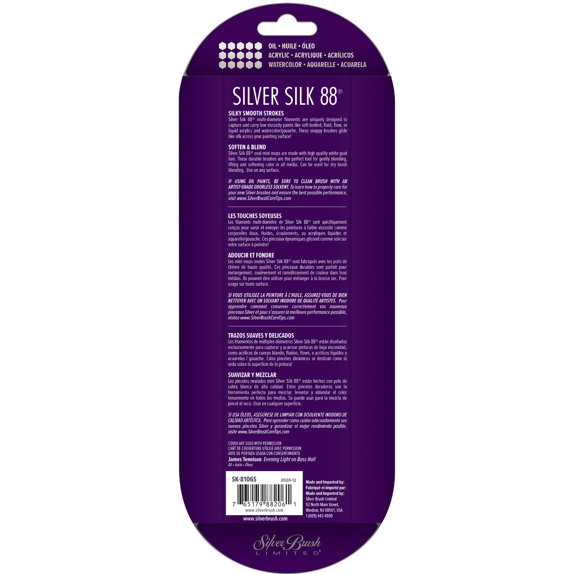 Silver Silk 88® 4pc Variety Set | Short Handle | SK-8106S