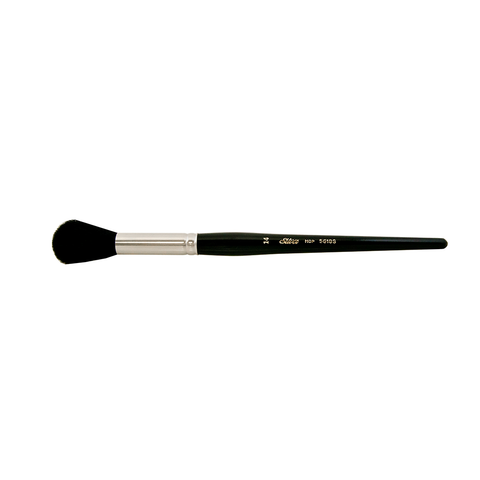 Silver Mop™ Black Round Paintbrush | Short Handle | 5618S