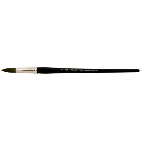 Black Pearl® Round Paintbrush | Long Handle | 6400