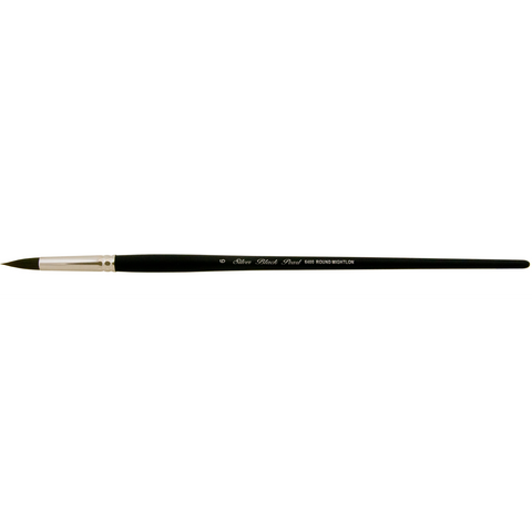 Black Pearl® Round Paintbrush | Long Handle | 6400