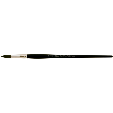 Black Pearl® Round Paintbrush | Long Handle | 6400