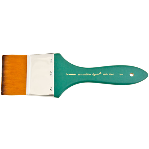 Crystal™ Wide Wash Paintbrush | Short Handle | 6814S