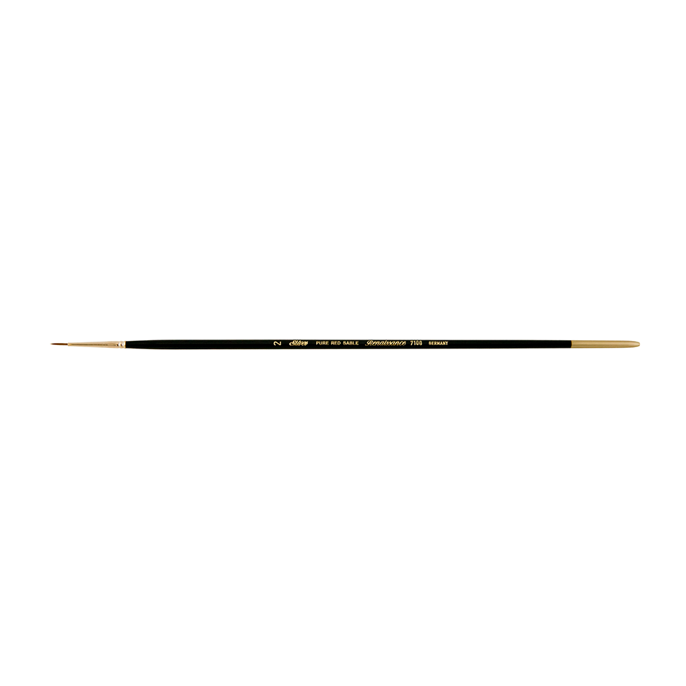 Renaissance® Round Paintbrush | Long Handle | 7100
