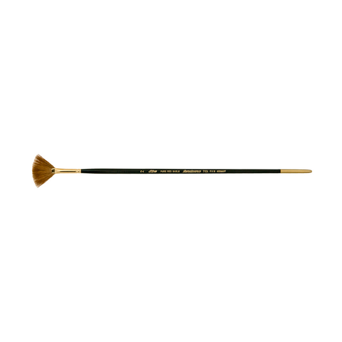 Renaissance® Fan Paintbrush | Long Handle | 7104