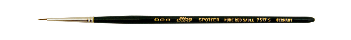7500S™ Spotter Paintbrush | Short Handle | 7517S - Size 3/0