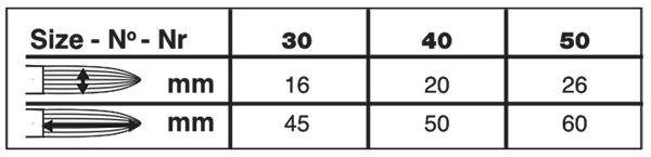 Silver Jumbo™ White Hog Bristle Round Paintbrush | Mid Length Handle | 8000 size chart