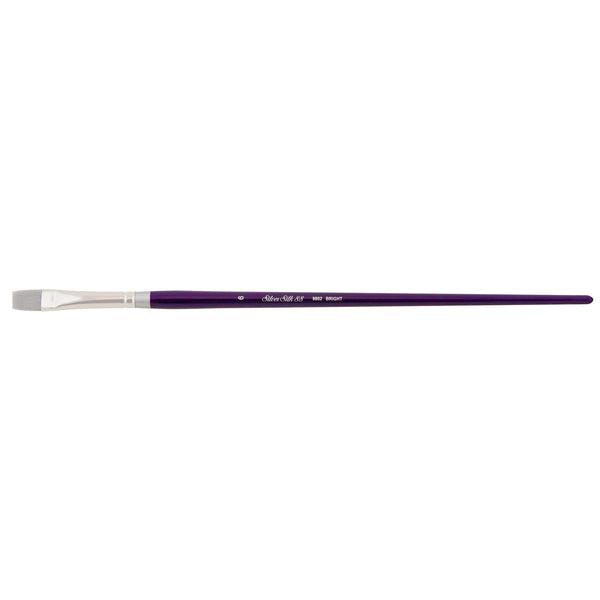 Silver Silk 88® Bright Paintbrush | Long Handle | 8802