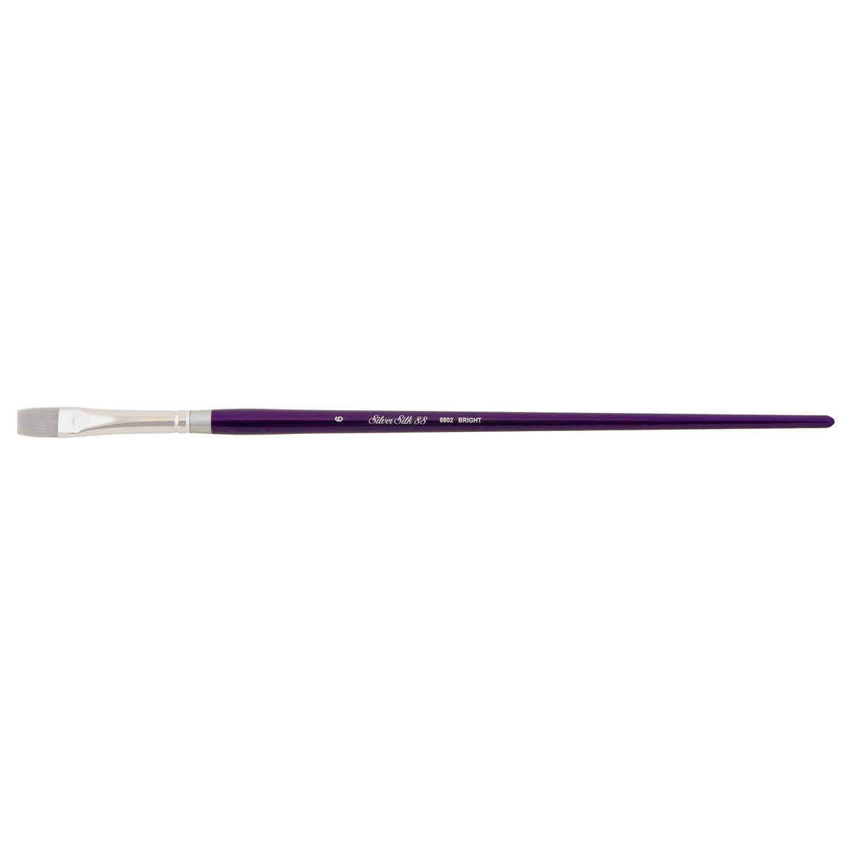 Silver Silk 88® Bright Paintbrush | Long Handle | 8802