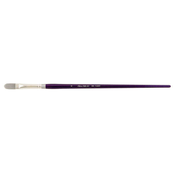 Silver Silk 88® Filbert Paintbrush | Long Handle | 8803