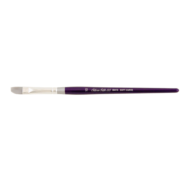 Silver Silk 88® Soft Curve Paintbrush | Short Handle | 8841S
