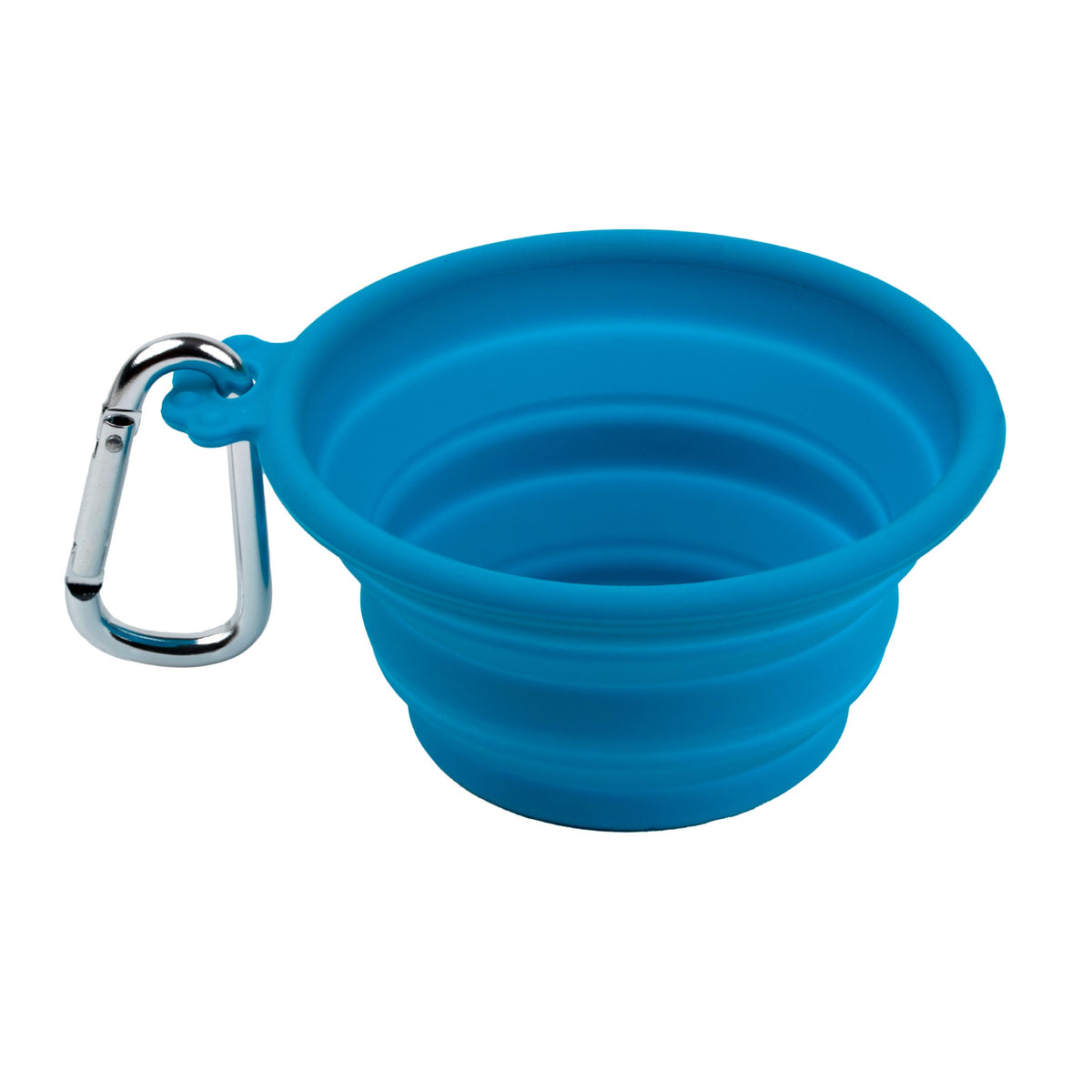 Silver Essentials Square Collapsible Silicone Water Bowl | 9000
