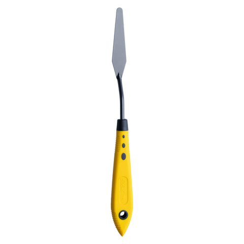 SBL #B51 Matte Black Palette Painting Knife - The Everyday Essential-Blade | Yellow Handle | 9451