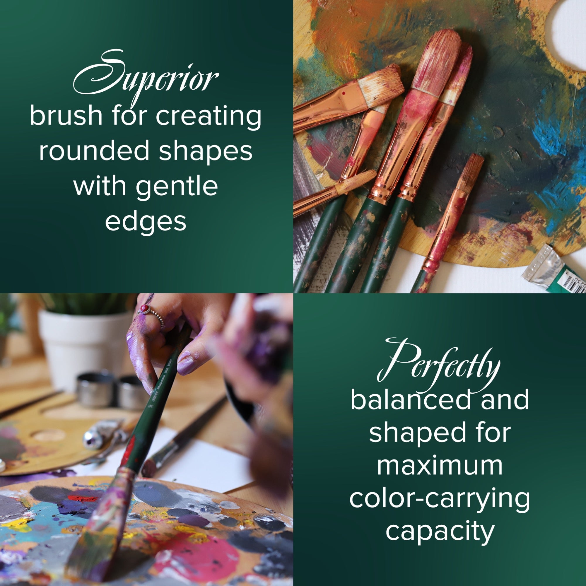 Grand Prix® Bright Paintbrush | Long Handle | 1002