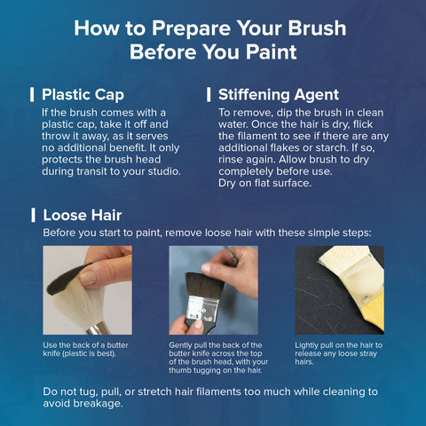 Bristlon® 4pc Bright Brush Set | Short Handle | BR-1959S