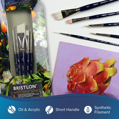 Bristlon® 5pc Detail Set | Short Handle | BR-1905S