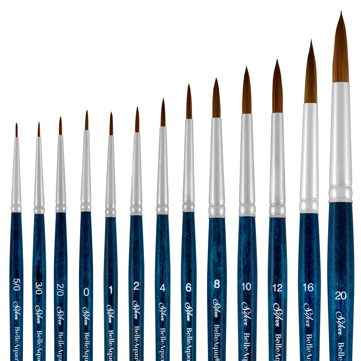 BelleAqua® 13pc Wet and Wild Set | Short Handle | BA-2750S