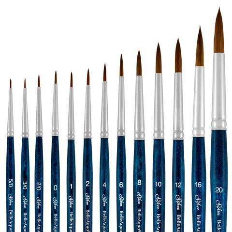 BelleAqua® 13pc Wet and Wild Set | Short Handle | BA-2750S