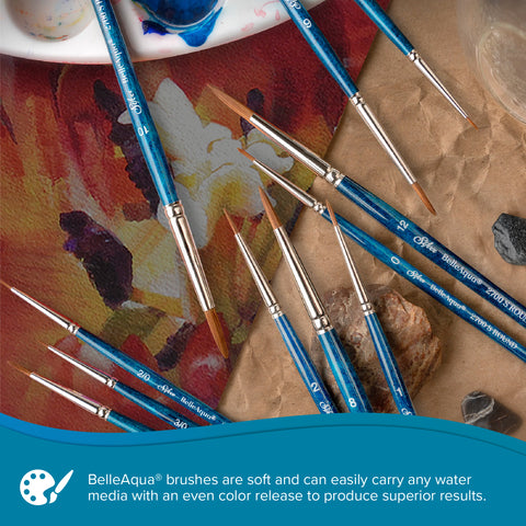 BelleAqua® 13pc Wet and Wild Set | Short Handle | BA-2750S