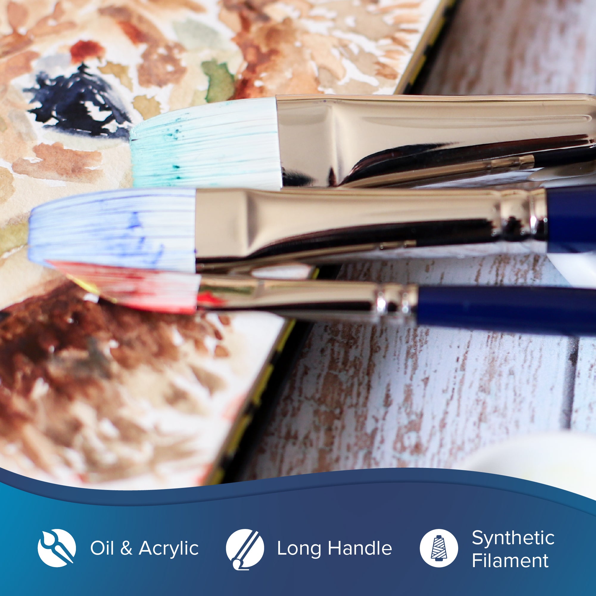 Bristlon® 5pc Detail Set | Long Handle | BR-1952