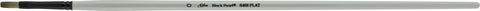 Black Pearl® Flat Paintbrush | Long Handle | 6401