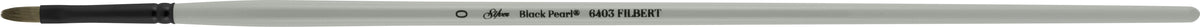 Black Pearl® Filbert Paintbrush | Long Handle | 6403