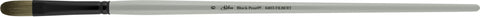 Black Pearl® Filbert Paintbrush | Long Handle | 6403