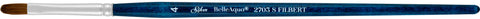 BelleAqua® Filbert Paintbrush | Short Handle | 2703S