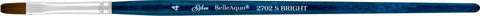 BelleAqua® Bright Paintbrush | Short Handle | 2702S