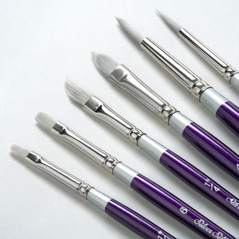 Silver Silk 88® 6pc Creative Set | Short Handle | SS-8877S