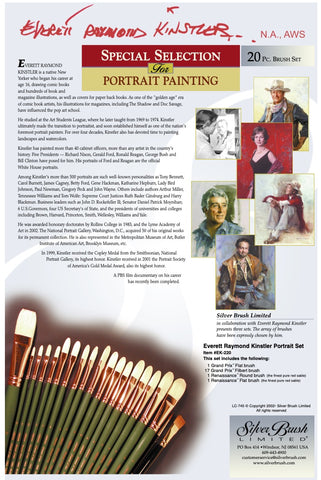 Everett Raymond Kinstler Portrait Set | 20 PC | EK-220