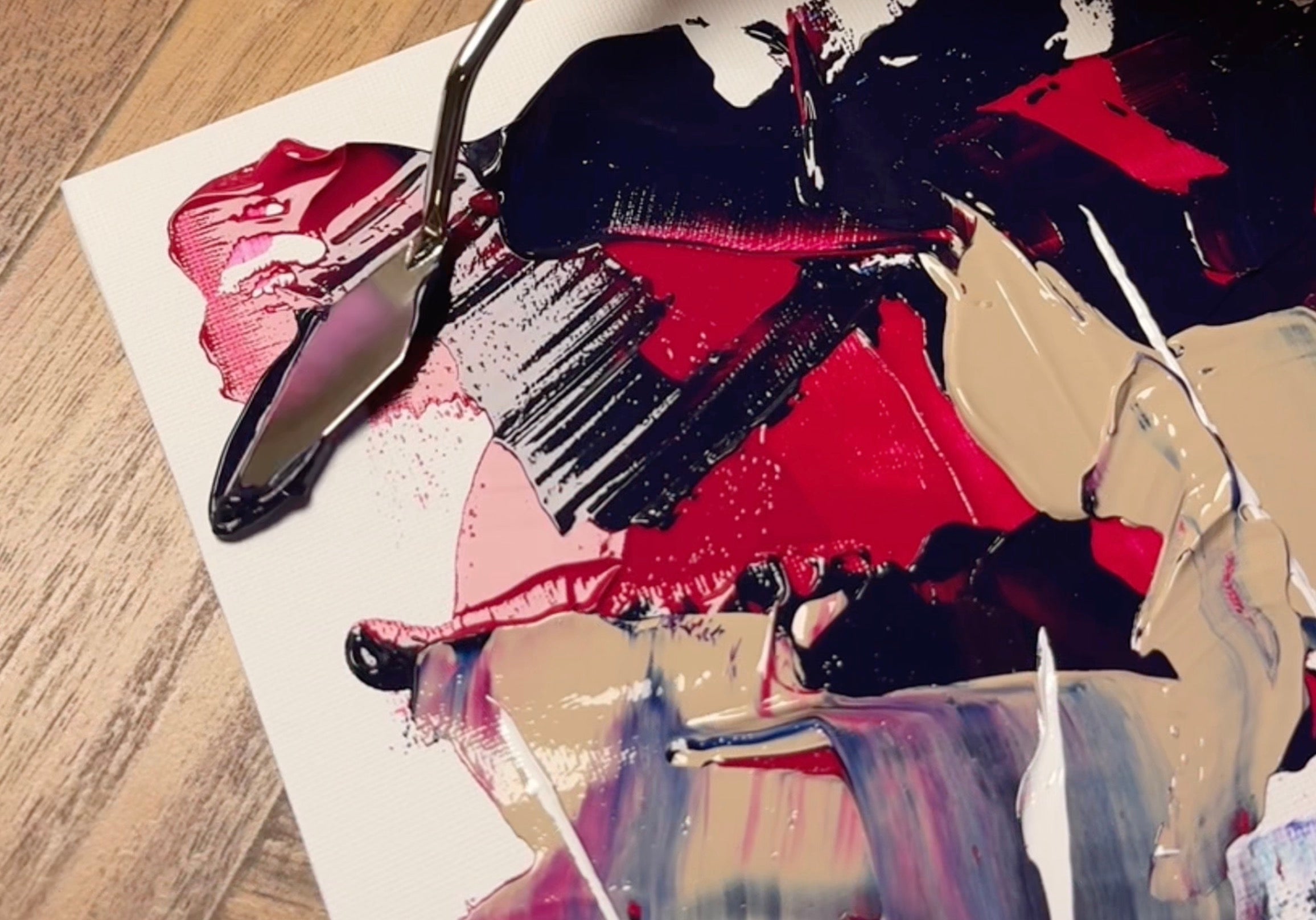SBL #46 Painting - Palette Knife