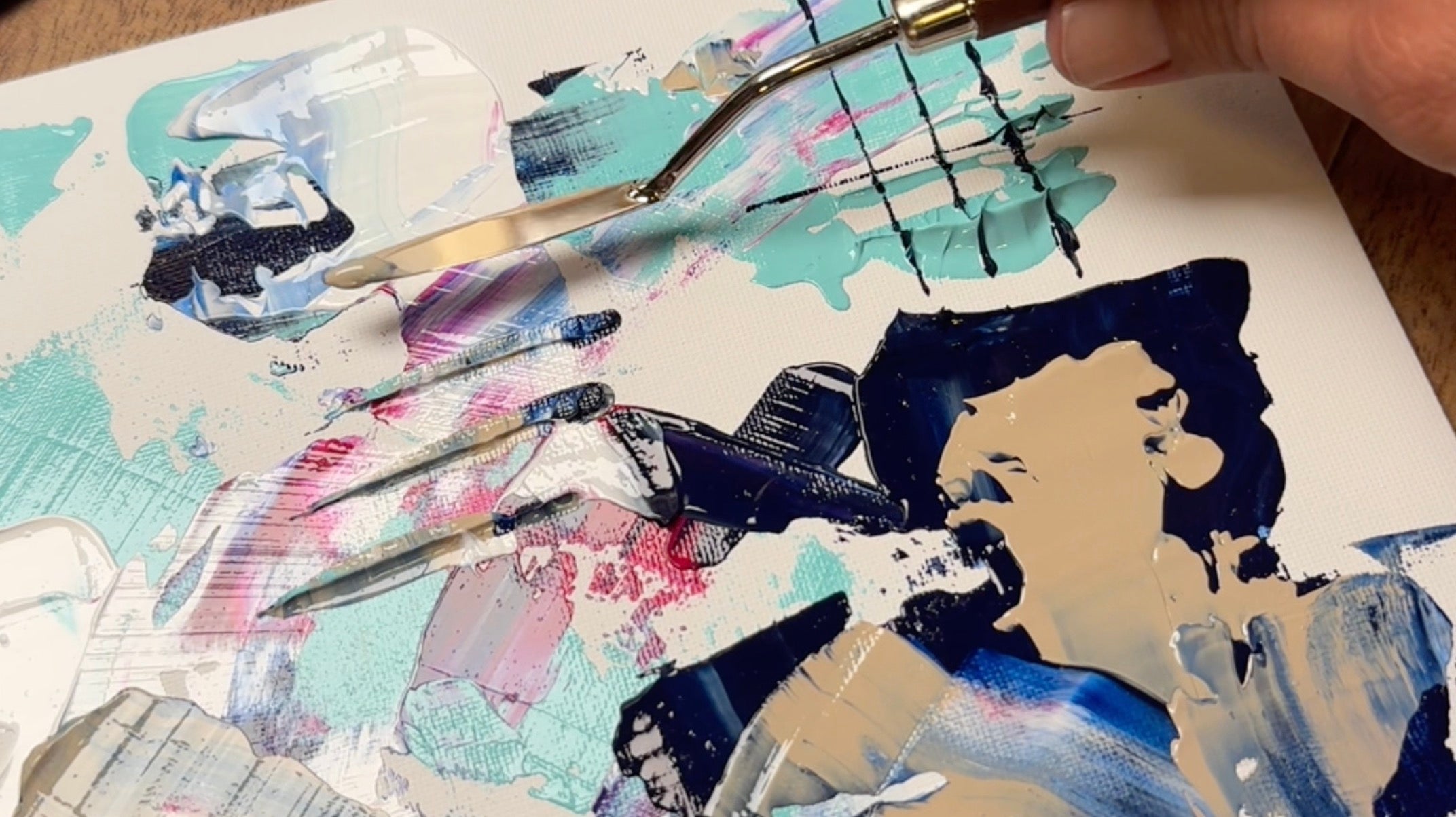 SBL #61 Painting - Palette Knife