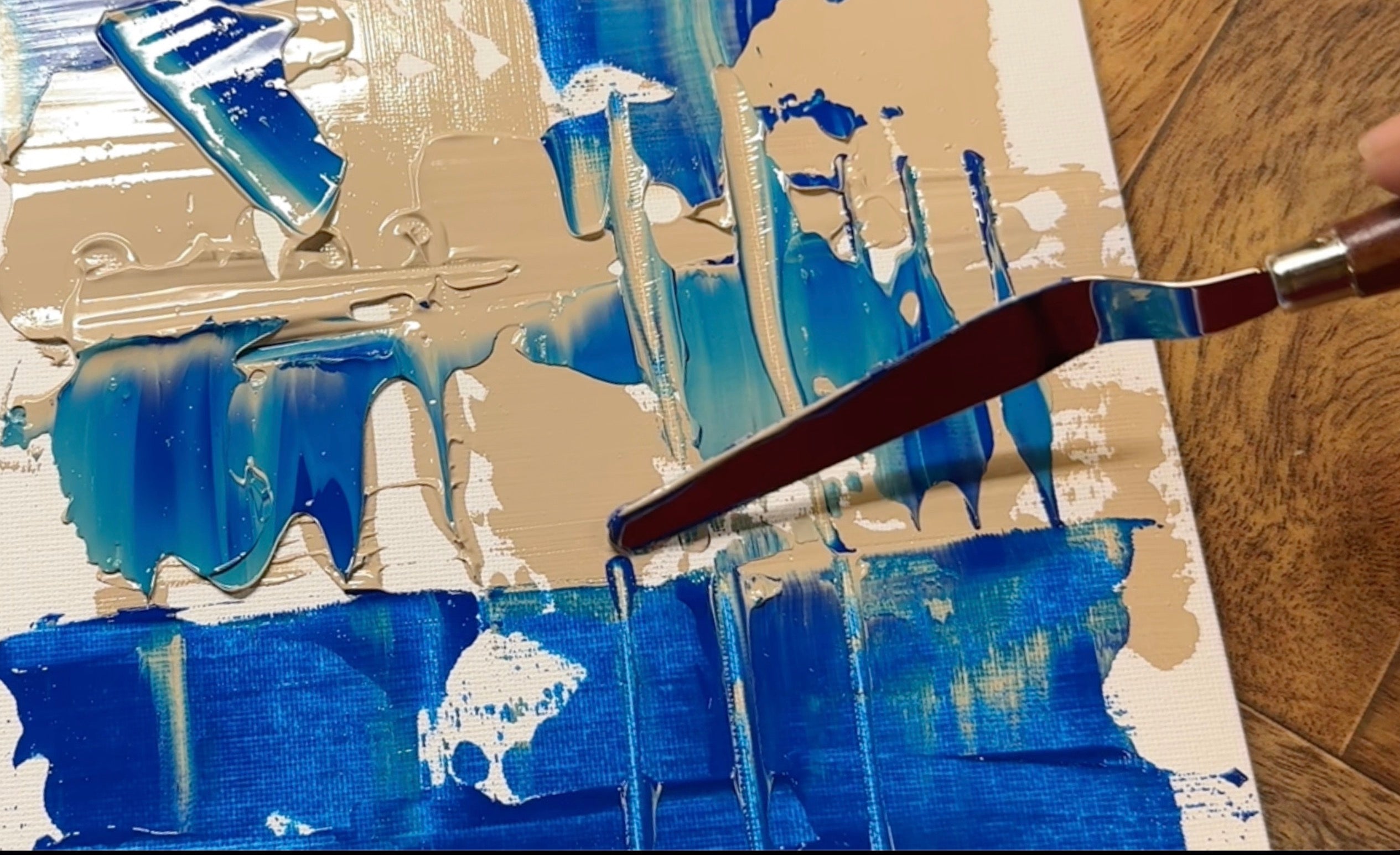 SBL #96 Painting - Palette Knife