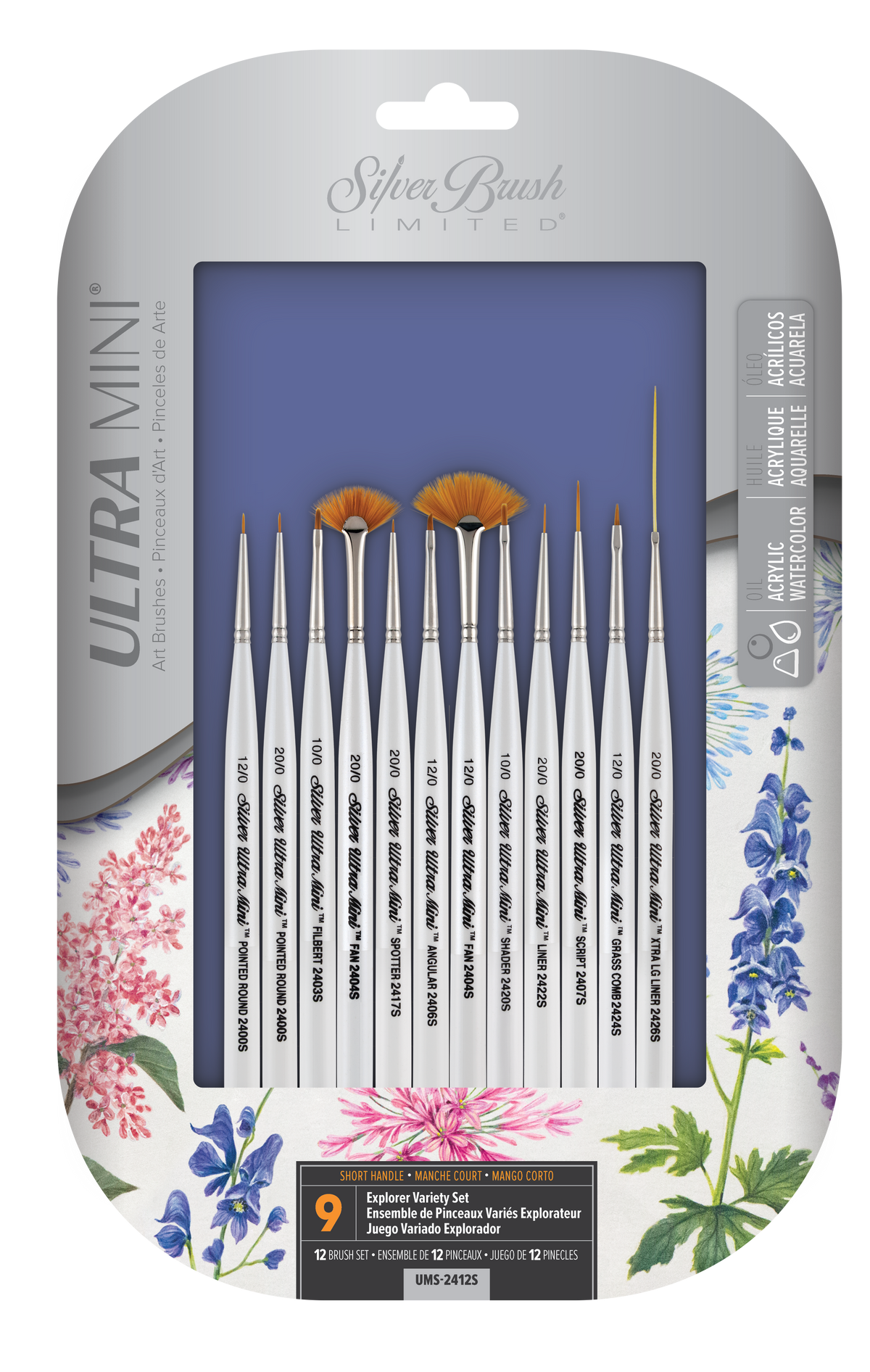 Ultra Mini® 12pc Explorer Variety Set | Short Handle | UMS-2412S