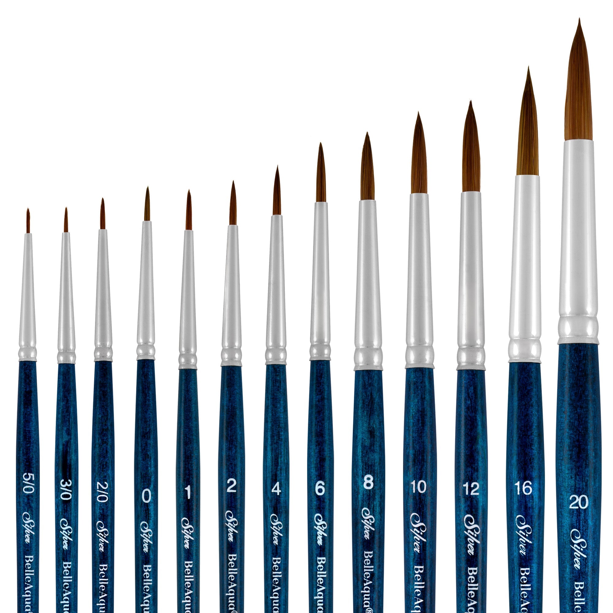 BelleAqua® 13pc Wet and Wild Set | Short Handle | BA-2750S - All the BelleAqua Rounds