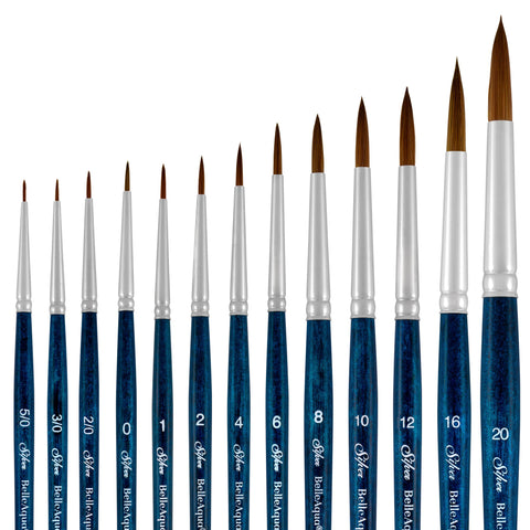 BelleAqua® 13pc Wet and Wild Set | Short Handle | BA-2750S - All the BelleAqua Rounds