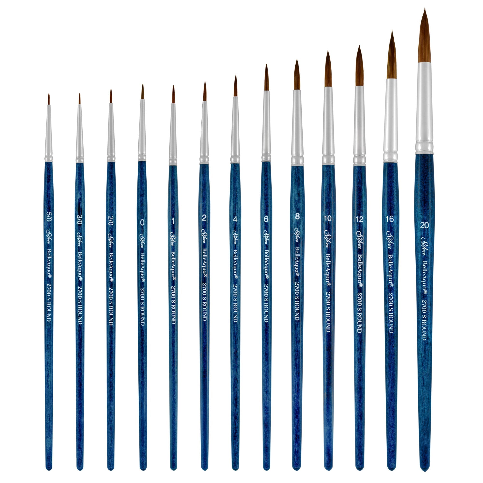 BelleAqua® 13pc Wet and Wild Set | Short Handle | BA-2750S - All the BelleAqua Rounds