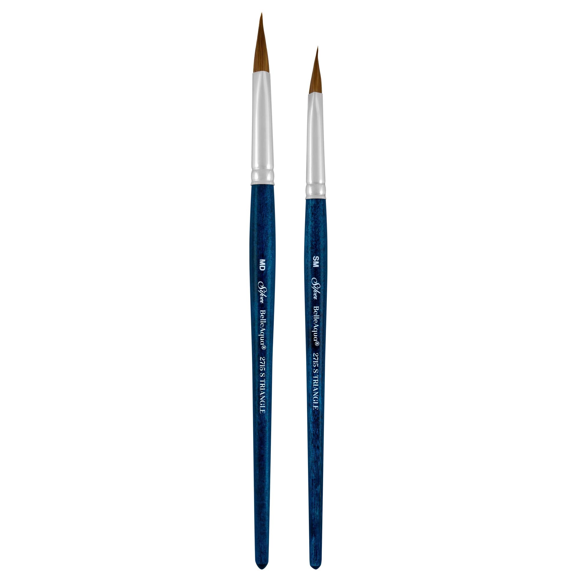 BelleAqua® 2pc Triangle Set | Short Handle | BA-2762S - Triangle Set