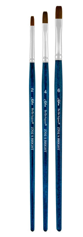 BelleAqua® 3pc Brights Set | Short Handle | BA-2754S - Brights Set