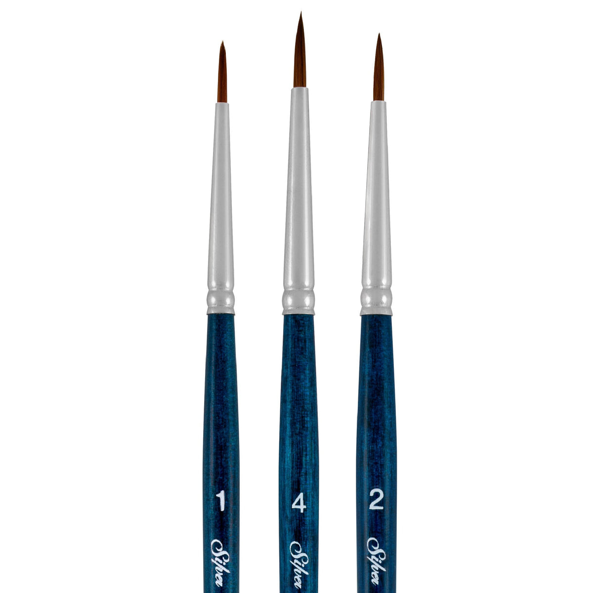 BelleAqua® 3pc Smaller Size Rounds Set | Short Handle | BA-2758S - Smaller Size Rounds Set