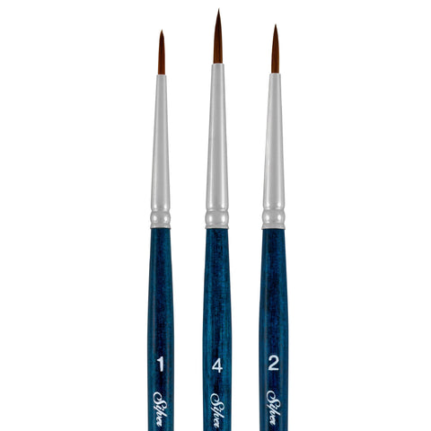 BelleAqua® 3pc Smaller Size Rounds Set | Short Handle | BA-2758S - Smaller Size Rounds Set