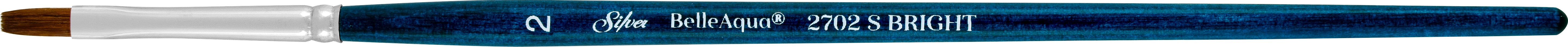 BelleAqua® Bright Paintbrush | Short Handle | 2702S - Size 2