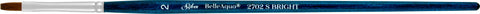 BelleAqua® Bright Paintbrush | Short Handle | 2702S - Size 2
