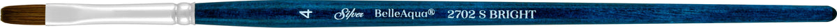 BelleAqua® Bright Paintbrush | Short Handle | 2702S - Size 4