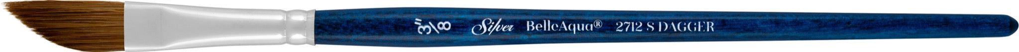 BelleAqua® Dagger / Sword Paintbrush | Short Handle | 2712S - Size 3/8
